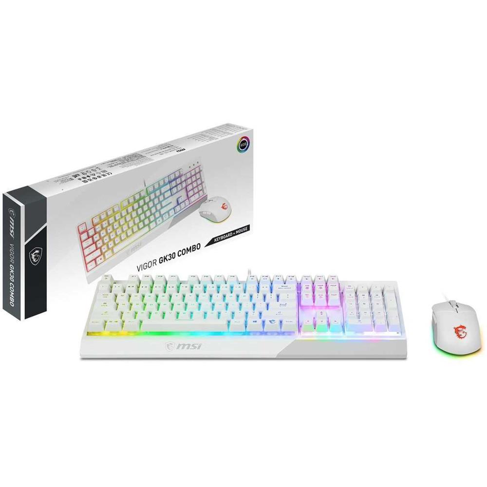 Teclado e Rato Msi Vigor Gk30 Qwerty Espanhol 