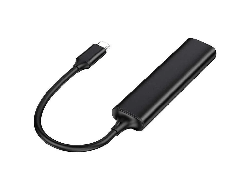Adaptador Hub "4-EM-1" USB-C - 2x USB-C + 2x USB-.