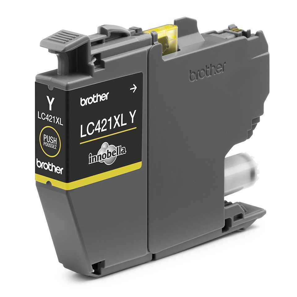Tinteiro Brother Lc421xly Amarelo - Dcpj1050dw/Mfcj1010dw