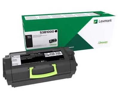 T&oacute;ner Lexmark 53b2000 Preto 