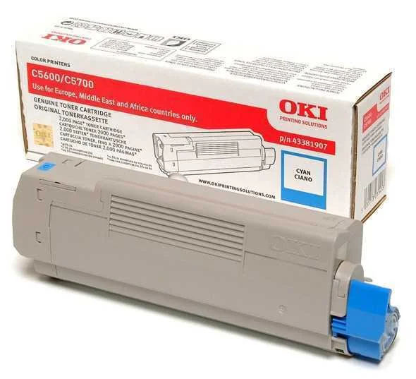 Tóner Oki 43381907 Ciano 