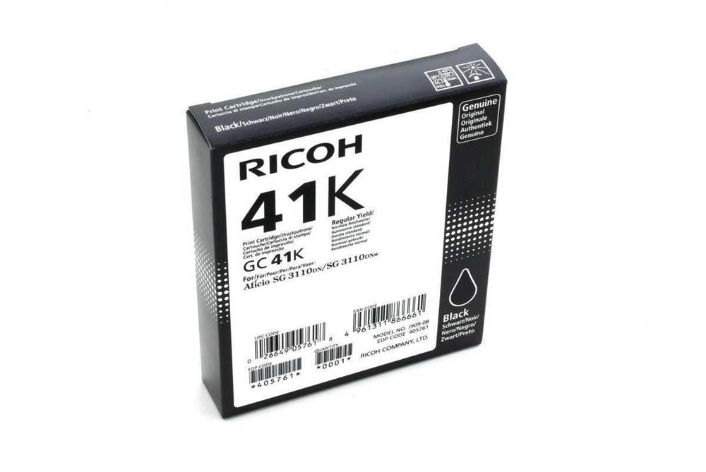 Tinteiro de Tinta Original Ricoh 405761 Preto 