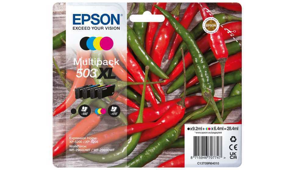 Tinteiro de Tinta Original Epson 503xl Multicolor 