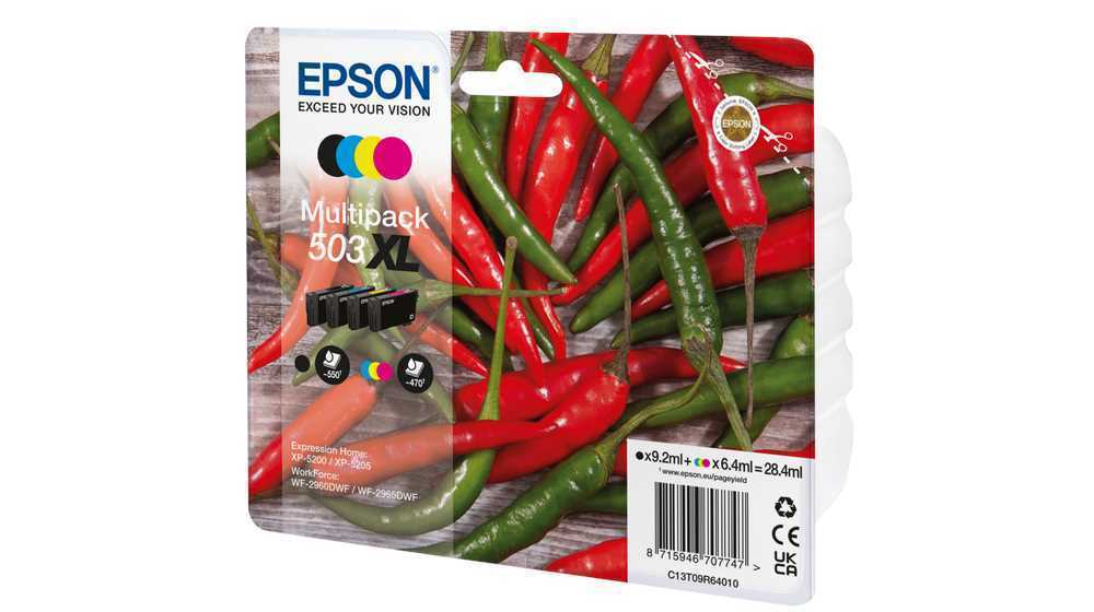 Tinteiro de Tinta Original Epson 503xl Multicolor 