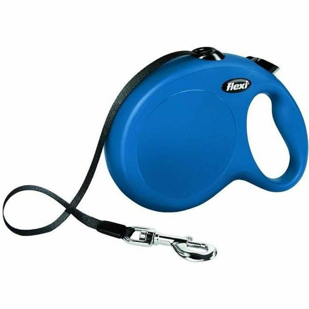 Correa para Perro Flexi New Classic 8m Azul Talla.