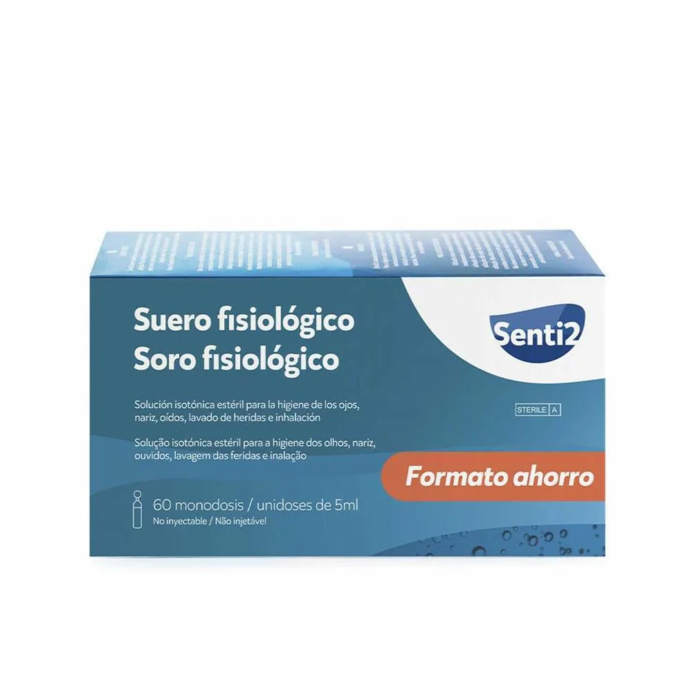 Soro Fisiológico Senti2 Suero Fisiológico 5 Ml 60 Unidades 