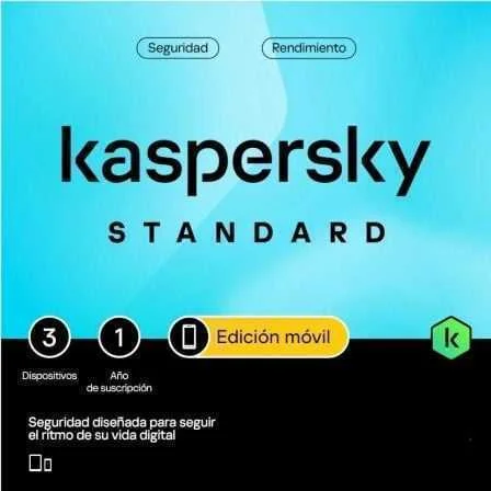 Kaspersky Standard para Android/ 3 Dispositivos/ .