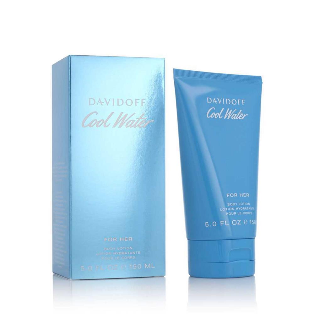 Loção Corporal Davidoff Cool Water For Women 150 Ml 