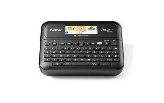 Rotuladora Eletrónica de Secretária Ptd610btvp C/ Teclado e Conexão Ao Pc Preto - Brother