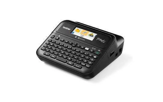 Rotuladora Eletrónica de Secretária Ptd610btvp C/ Teclado e Conexão Ao Pc Preto - Brother