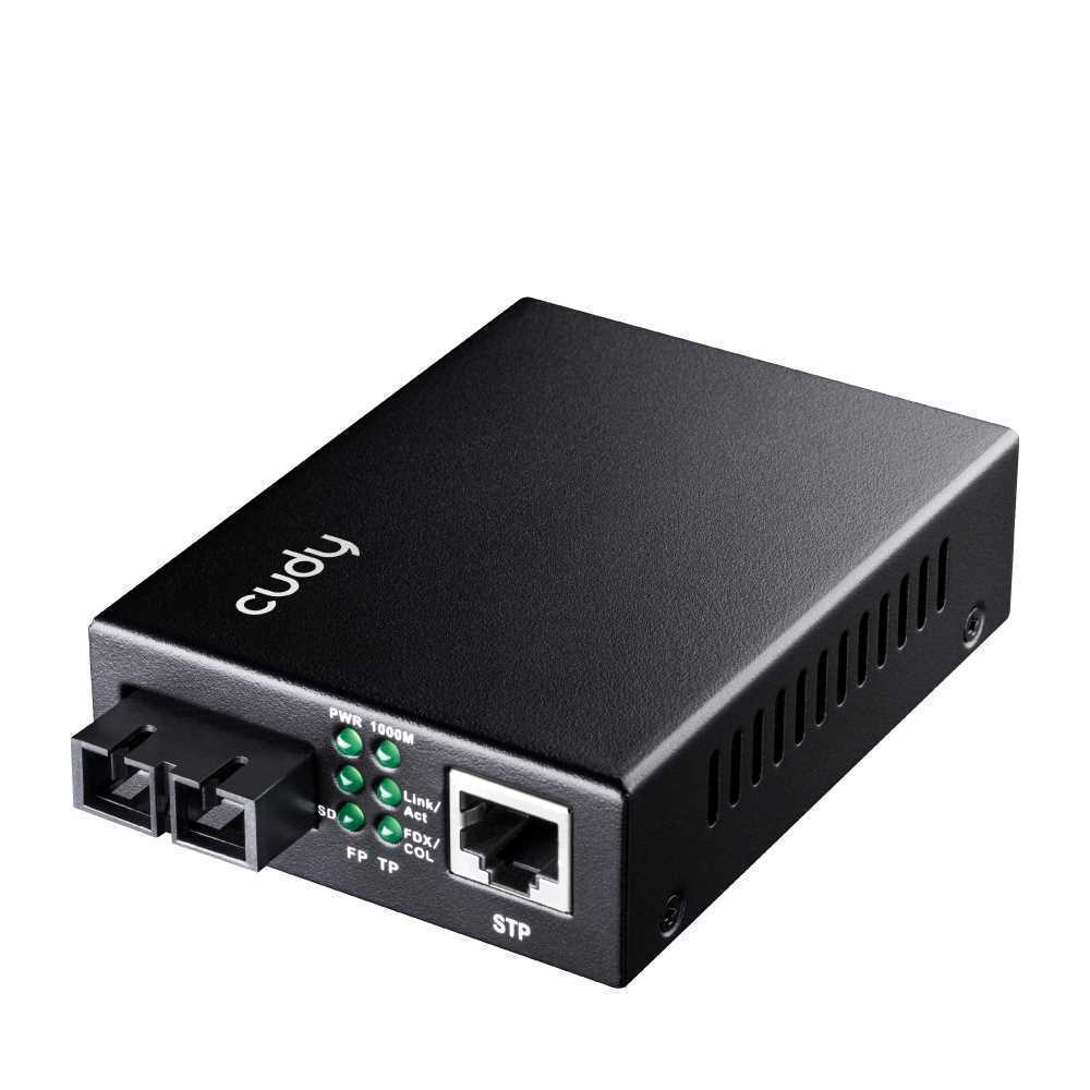 Conversor Rj45 a Sc Cudy Mc100gma-05