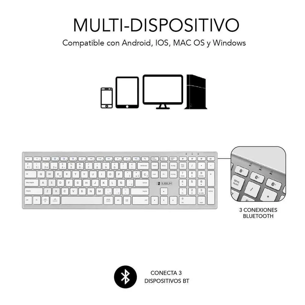 Subblim Subkb-2pue200 Teclado