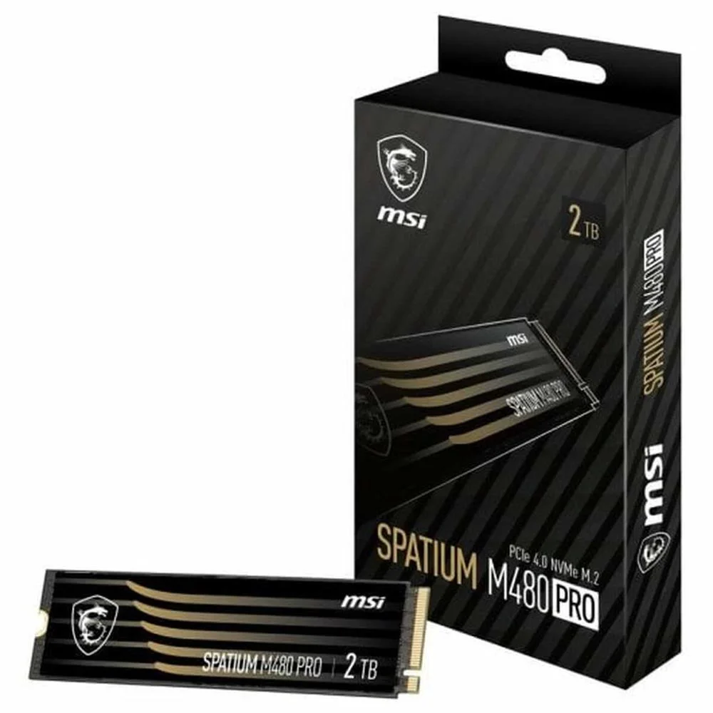 Disco SSD M.2 2280 Spatium M480 Pro 2tb 3d Nand Nvme - Msi