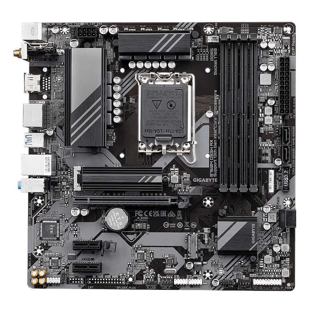Gigabyte B760m Ds3h Ax               (B760,S1700,Matx,Ddr5)