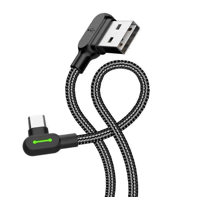 Kabel Usb-C Mcdodo Ca-5280 Led, 1,8 M (Cerný)