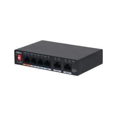 Dahua Poe Switch Pfs3006-4gt-60-V2 Unmanaged