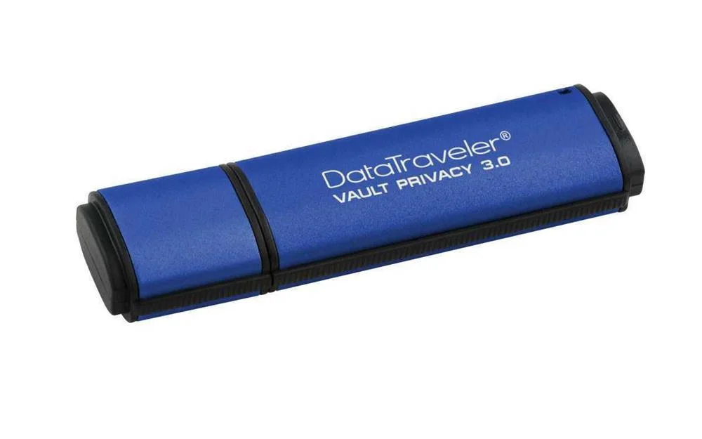 Pen USB 3.0 DataTraveler Vault 32GB Azul - KINGST.