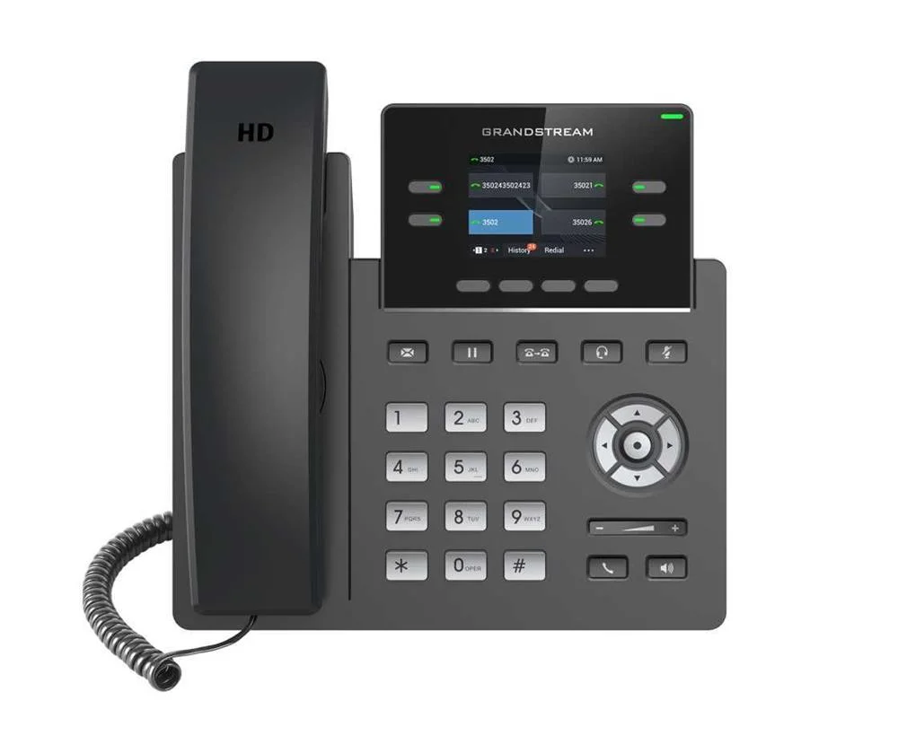 Grandstream Networks Grp2612 Telefone Ip Preto 2 .