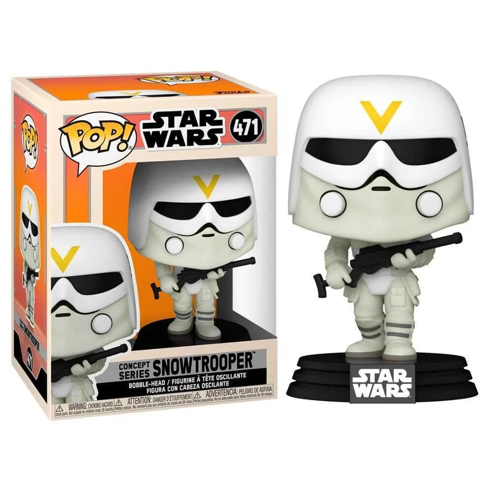 Figura Pop Star Wars Concept Series Snowtrooper