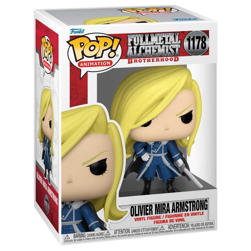 Figura Pop Full Metal Alchemist Olivier Mira Arms.