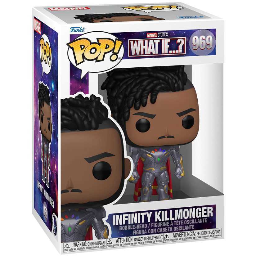 Figura Pop Marvel What If Infinity Killmonger