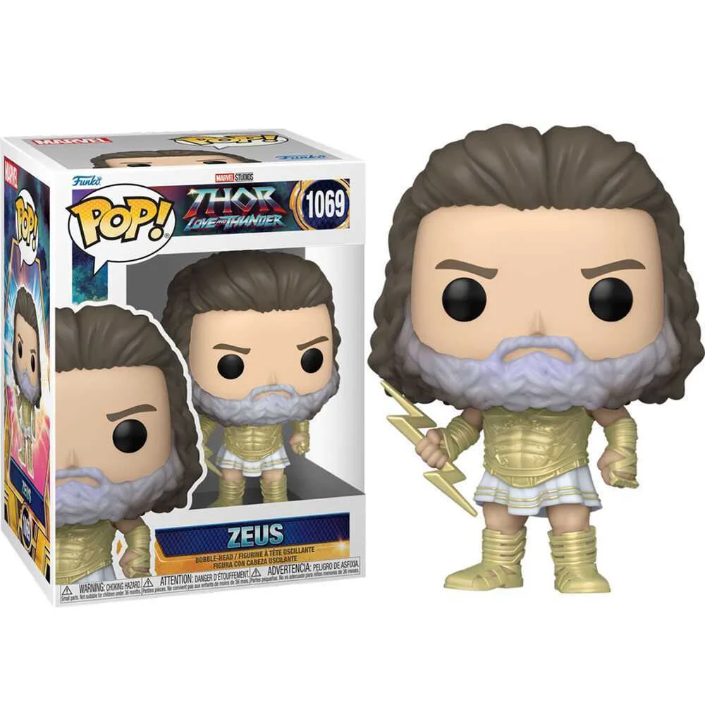 Figura Pop Marvel Thor Love And Thunder Zeus