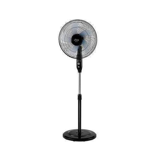 Standing Fan 40cm 3 Speeds Black - Ufesa