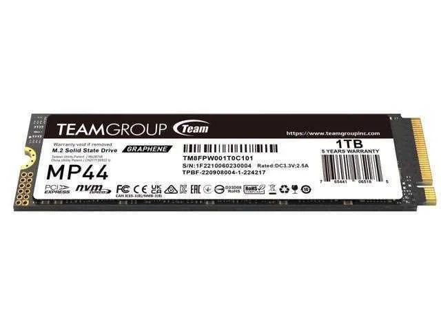 Team Group Mp44 - SSD - 1 Tb - Pcie 4.0 X4 (Nvme)
