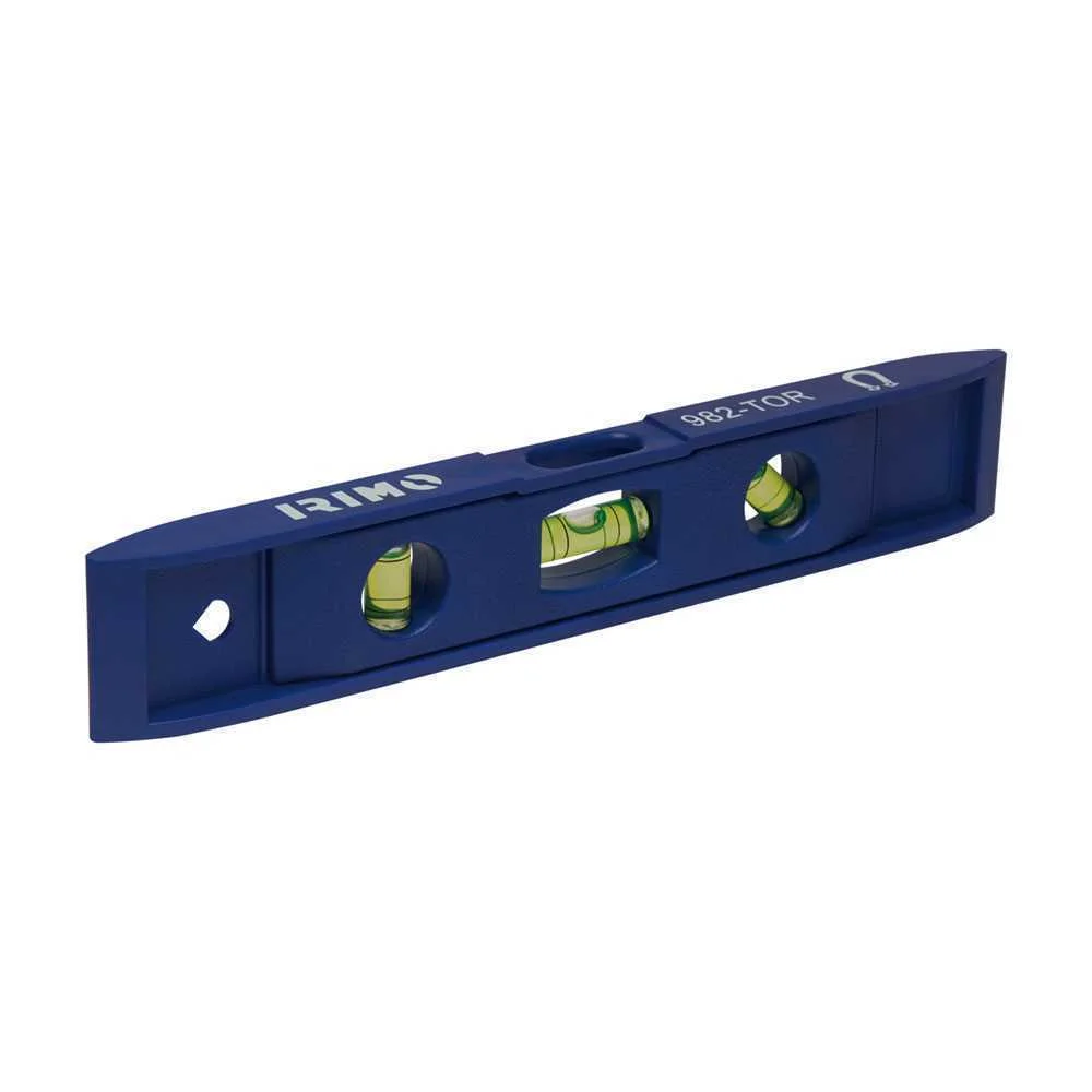 N&iacute;vel de Pl&aacute;stico "Torpedo" 230x15x40mm 982-Tor-1 Irimo