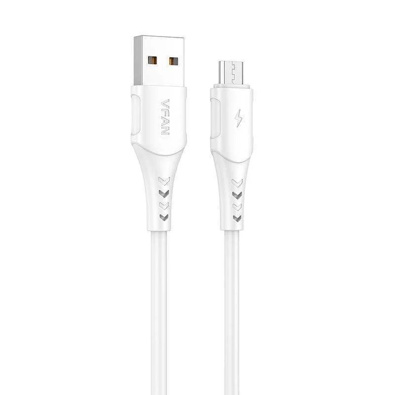 Cabo USB para Micro USB 1m (branco)