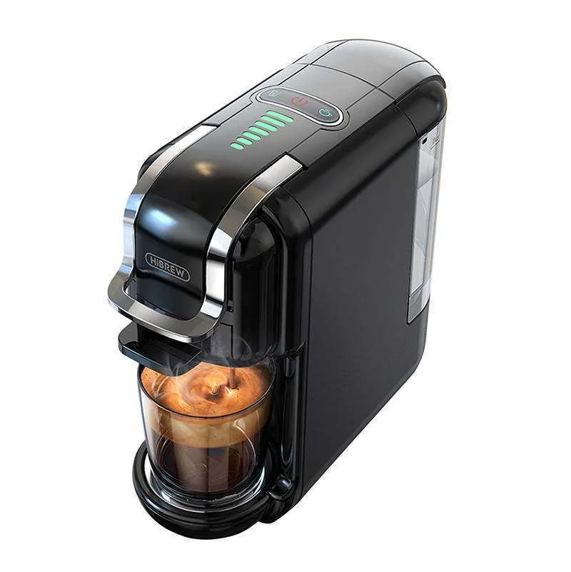 Máquina de Café Espresso H2b "5-Em-1" 1450w Preto - Hibrew