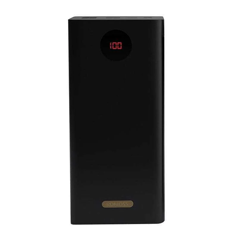 Powerbank Romoss 60000mAh QC + PD 22,5W (preto)