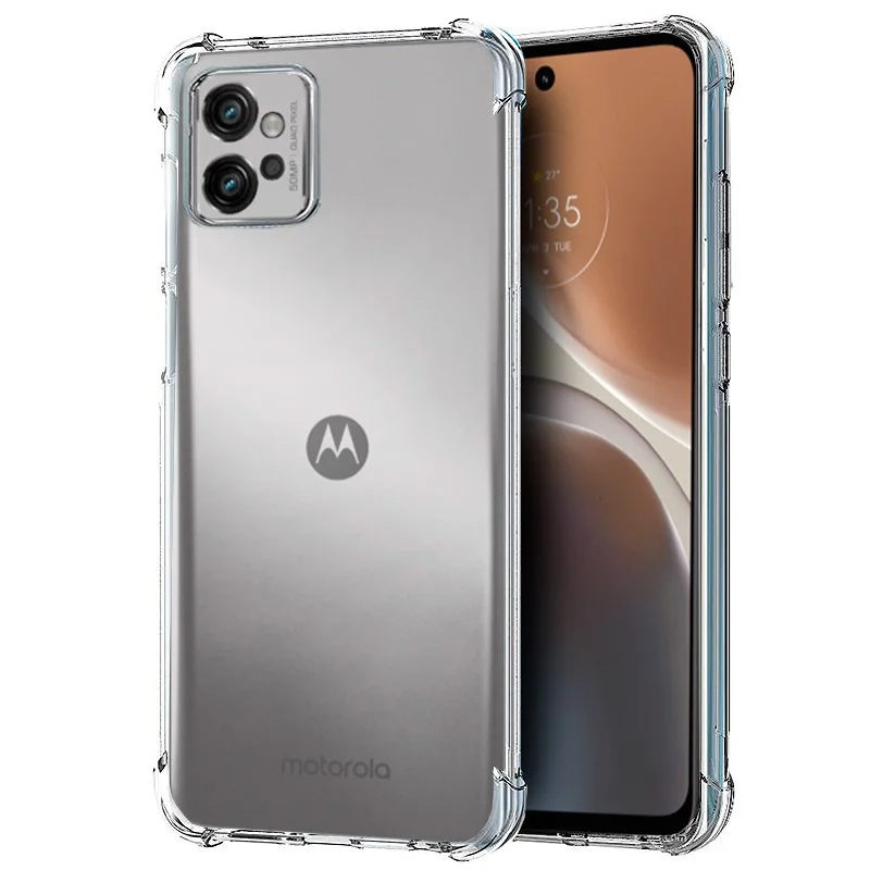 Capa Anti-Choque P/ Motorola Moto G32 Transparente - Cool