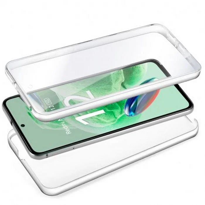 Capa Silicone 3d Frontal/Traseira P/ Xiaomi Redmi Note 12 5g / Poco X5 5g Transparente - Cool