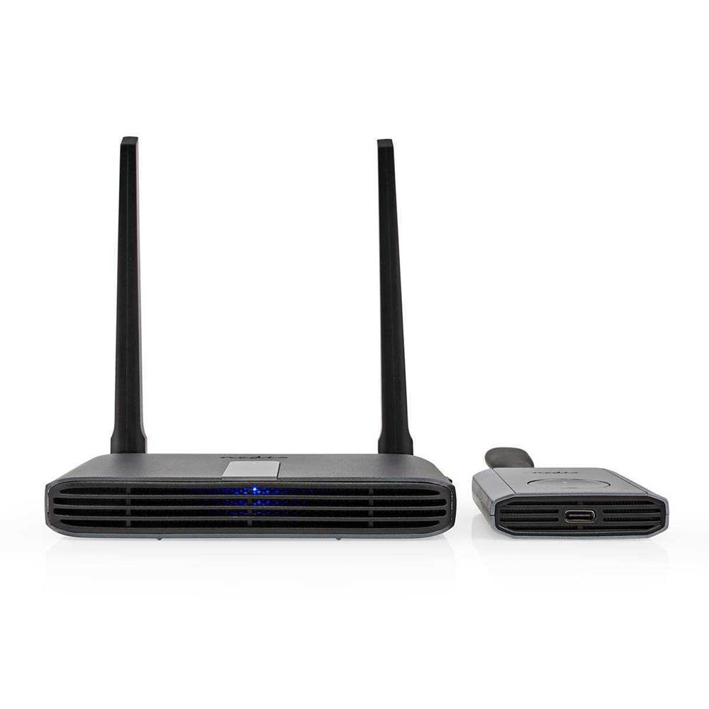 Transmisor Inalámbrico Hdmi  | Wi-Fi | 2400-5000 Mhz | 30,0 M (Línea de Visión) | Resolución Máxima