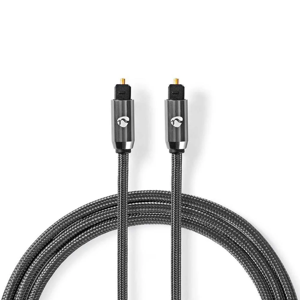 Cable de Audio Óptico  Toslink Male  Toslink Male.