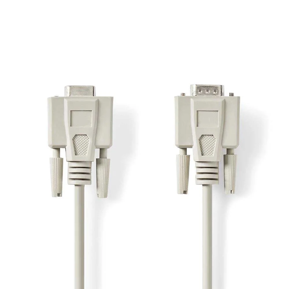 Cable Serie  D-Sub 9 Pines Macho  D-Sub 9 Pines H.