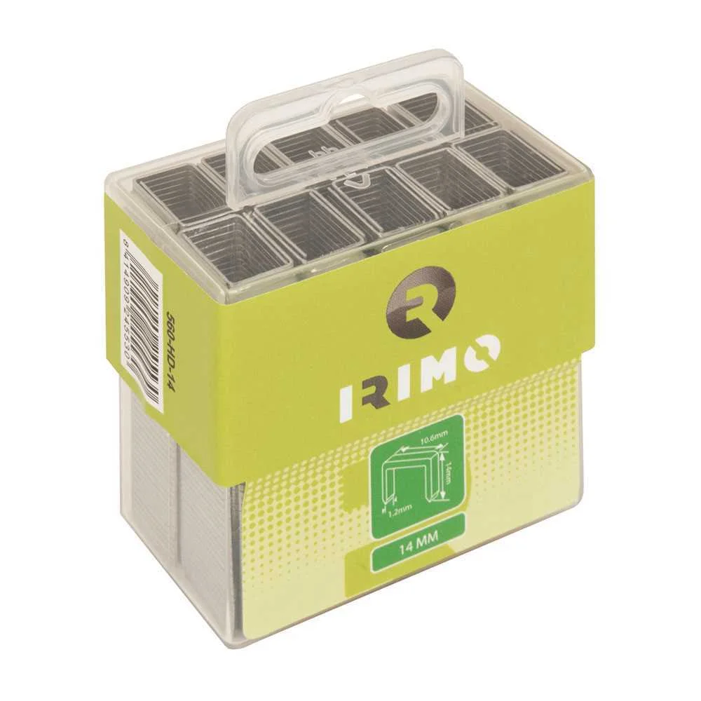 Agrafos Heavy Duty 8mm 1000 Unid. 560-Hd-08 Irimo