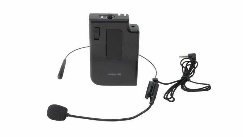 Microfone Sem Fios Portátil Uhf para Mod. Amply e Amply-T. 525,85 Mhz.