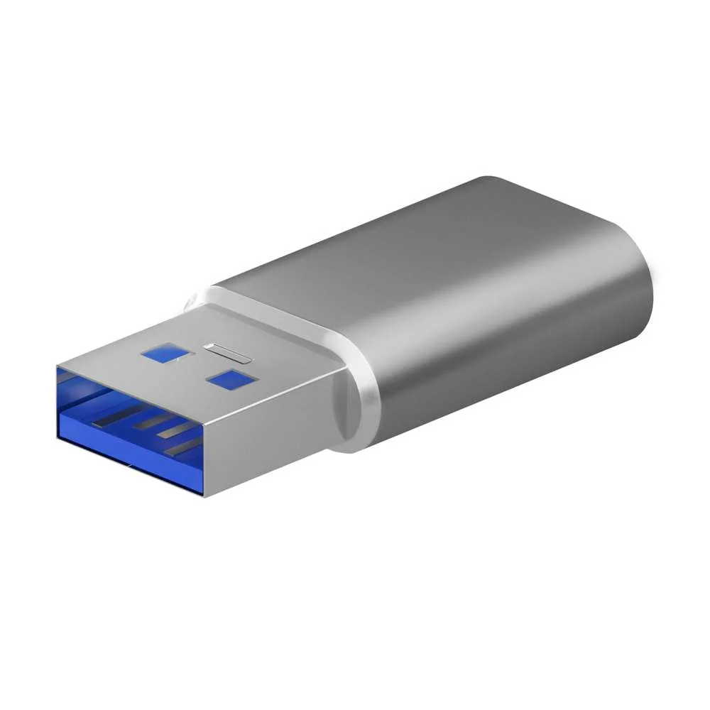 Mini Adaptador Aisens Usb 3.2 Gen2 Usb 2.03a Tipo.