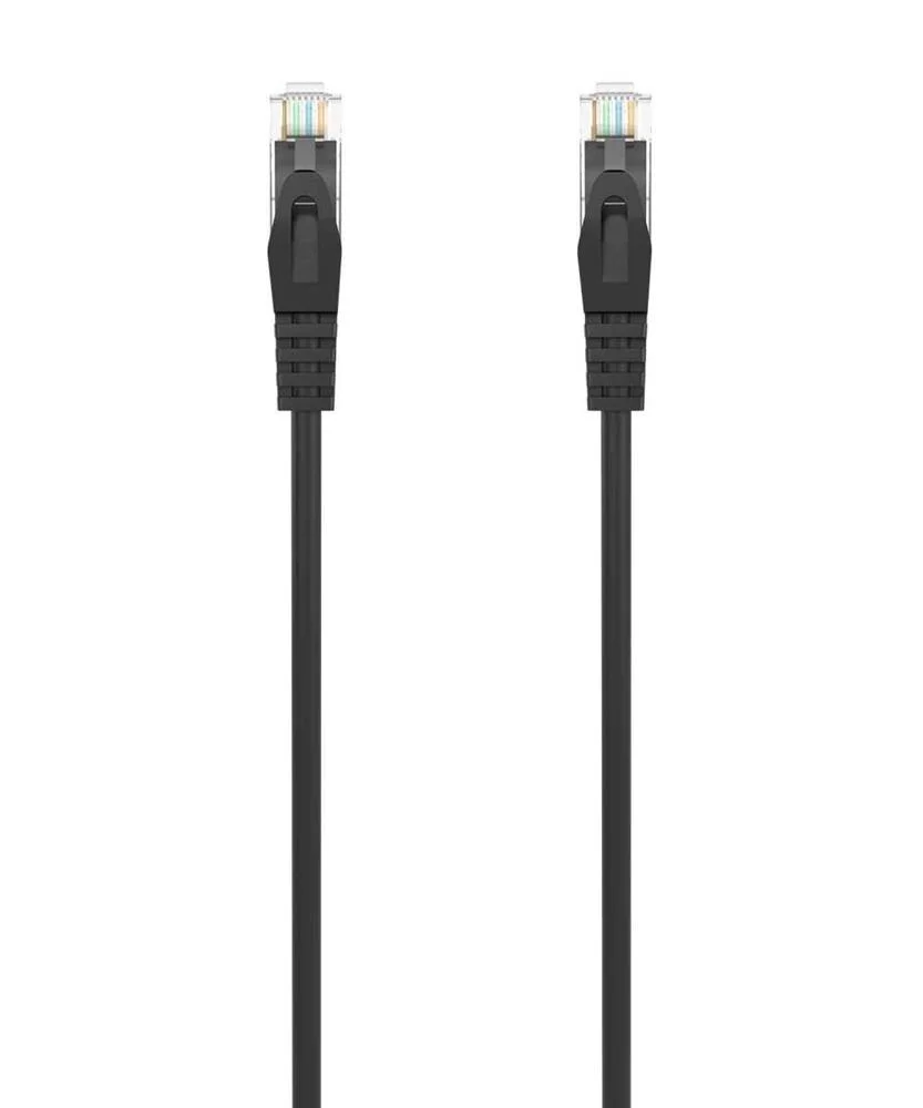 Cabo de Rede Rj45 Cat6a U/Utp Utp Preto 1 Metro - Aisens