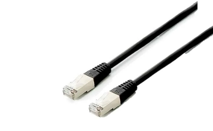 Equip Patchkabel Cat6a  S/Ftp 2xrj45  3.00m Schwarzplat.Lszh Polybeutel