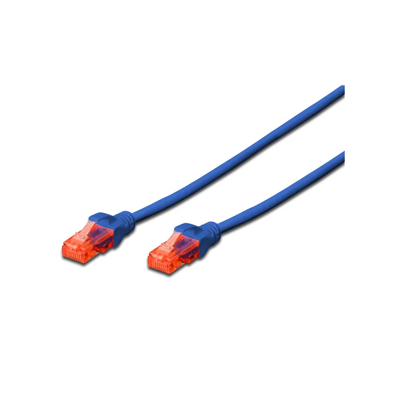 DIGITUS 3M CAT6 U-UTP CABO DE REDE AZUL U/UTP (UT.