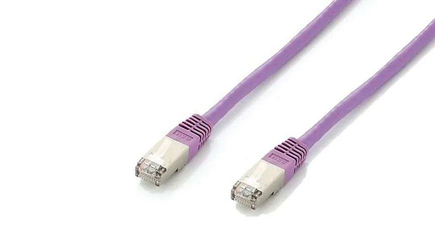 Equip Patchkabel Cat6a  S/Ftp 2xrj45 20.00m Lila   Plat.Lszh Polybeutel