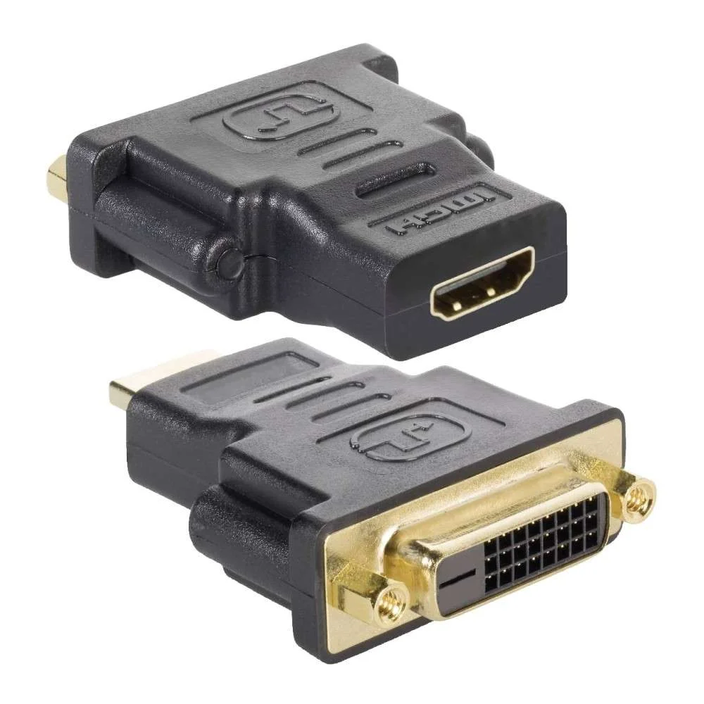 Techly Hdmi Buchse Auf Dvi-D 24+1 Dual Link Buchse