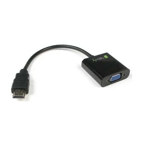 Techly Hdmi Zu Vga Konverter, Plug And Play, Hdcp Kompatibel