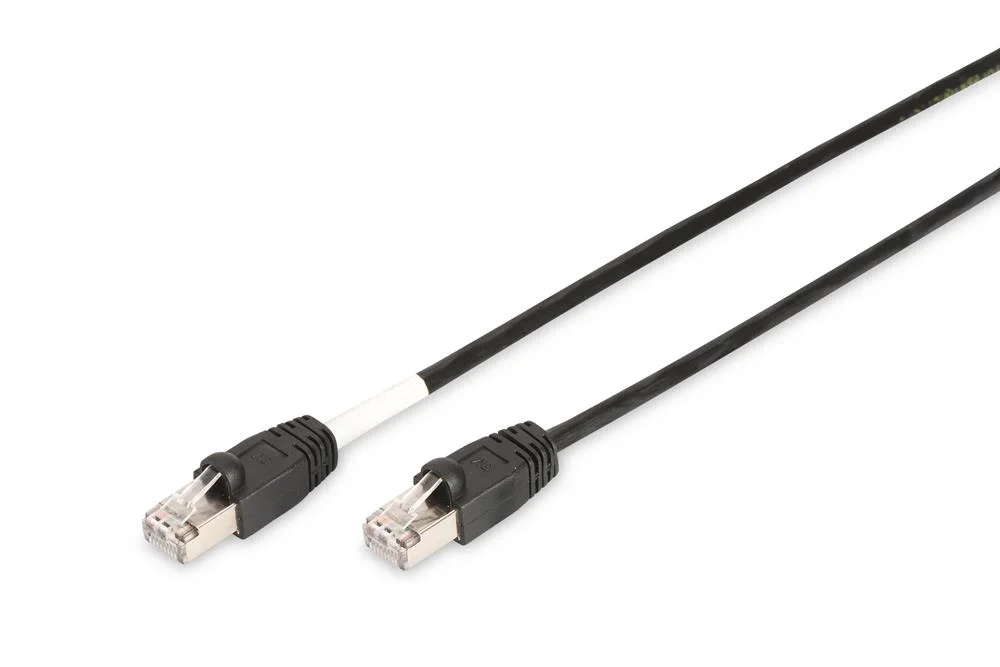 DIGITUS 3M CAT.6 S/FTP CABO DE REDE PRETO CAT6 S/.