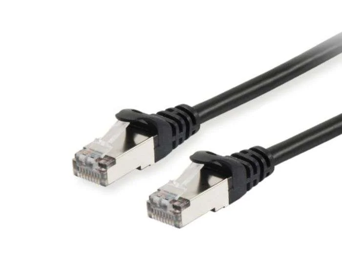 Equip Patchkabel Cat6a  S/Ftp 2xrj45  0.25m Schwarz     Lszh