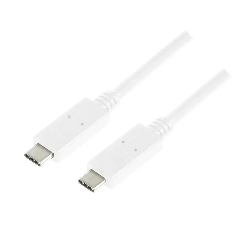 Logilink Usb 3.1 Anschlusskabel Usb-C Gen2, 0,5 M Weiß