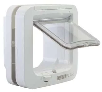 Porta de Acesso Sureflap Sur001 Animais de Estimação Branco (21 X 21 Cm) 